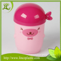 Plastic Kids Pig Shape Water Cup With Lid